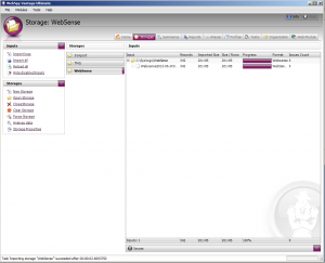 Websense Syslog Storage Imported