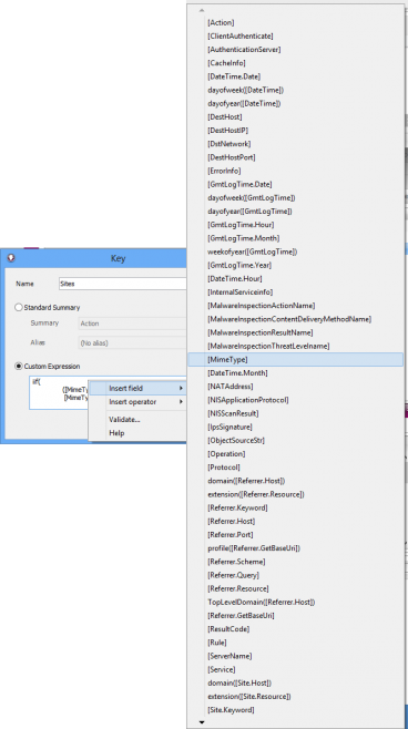 Finding Field Names and Expressions