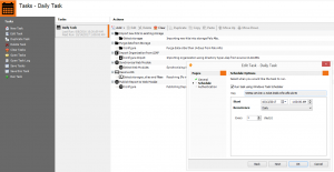 Creating a Daily Task to Import Palo Alto Logs and Run Reports